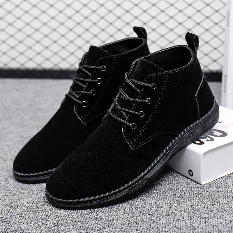 Britische High-Top Casual Lederschuhe – Bild 10 | LuxeStyle