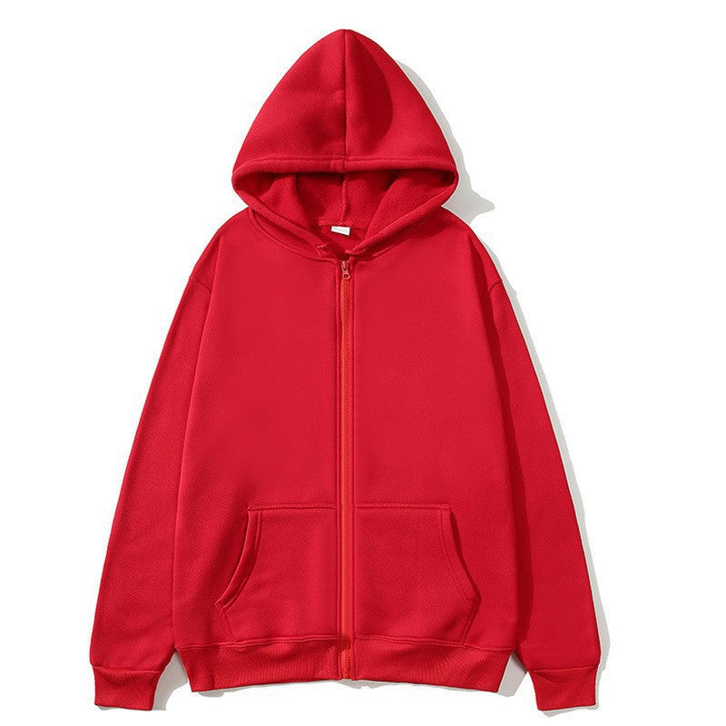 Damen Kapuzenjacke Fleece Loose-fit