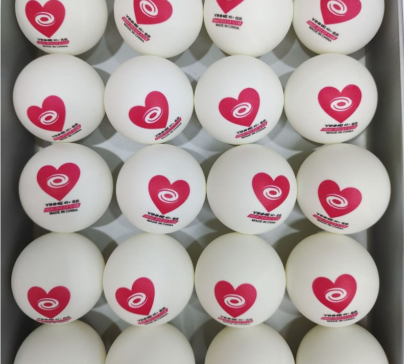 Galaxy Red Heart Trainingsball (100 Stk.) – Bild 2 | LuxeStyle