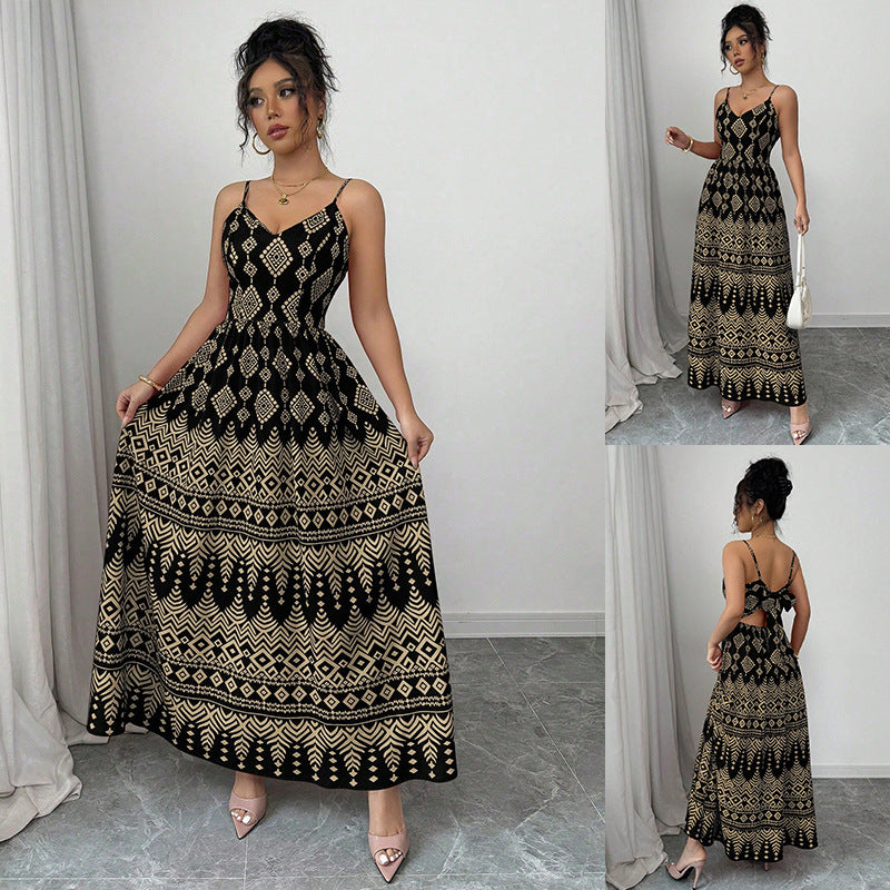Sommerliches Druckkleid