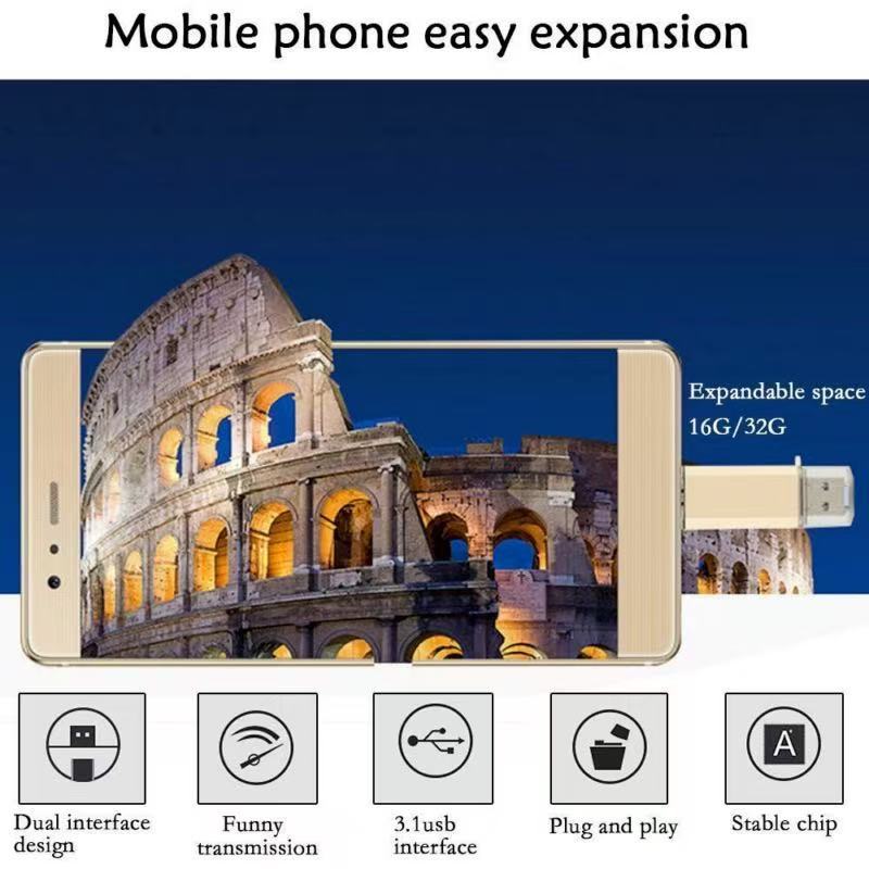 USB-C Dual-Flash-Laufwerk für Smartphone & Computer