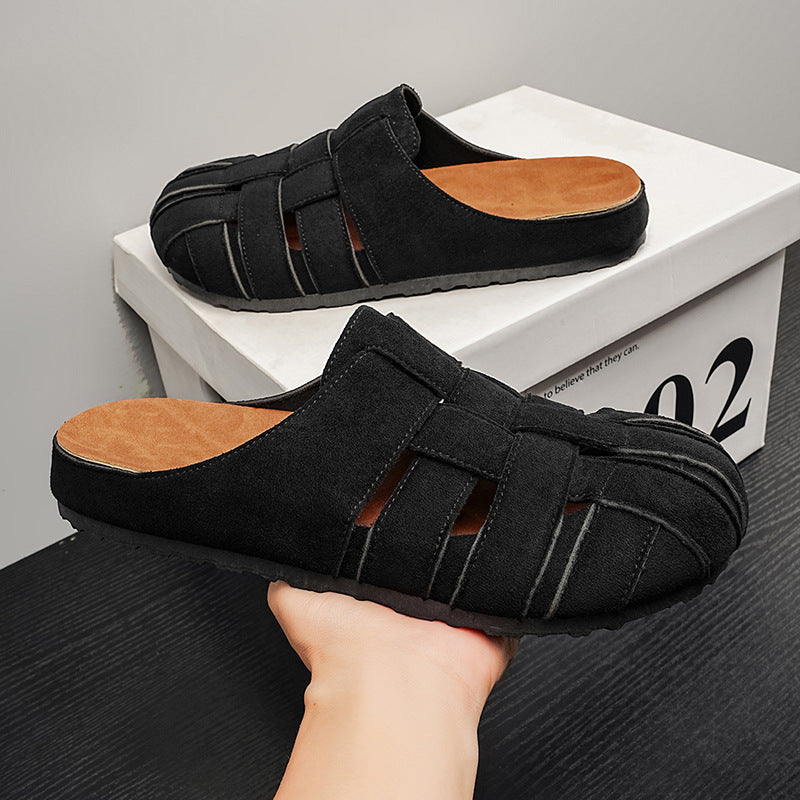 Herren Vintage Slide Sandalen – Bild 7 | LuxeStyle
