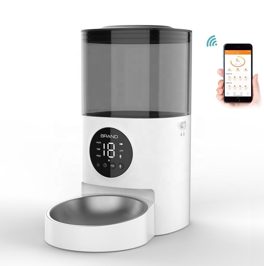 Automatischer Futterautomat mit WiFi für Haustiere – Bild 4 | LuxeStyle