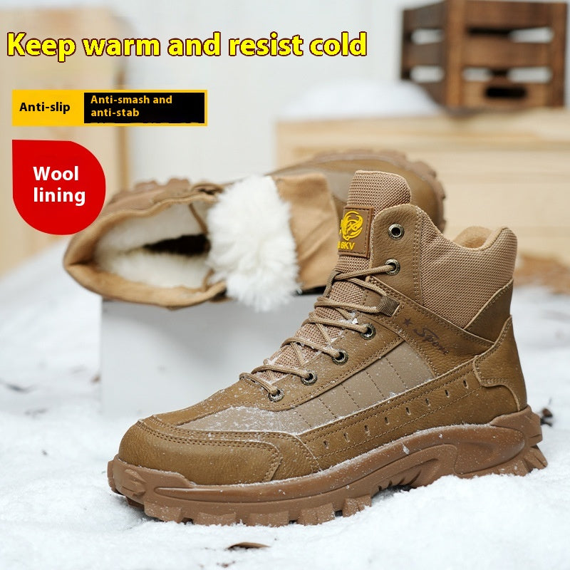 Winter-Arbeitsschuh mit Wolle und Kunststoffkappe – Bild 8 | LuxeStyle