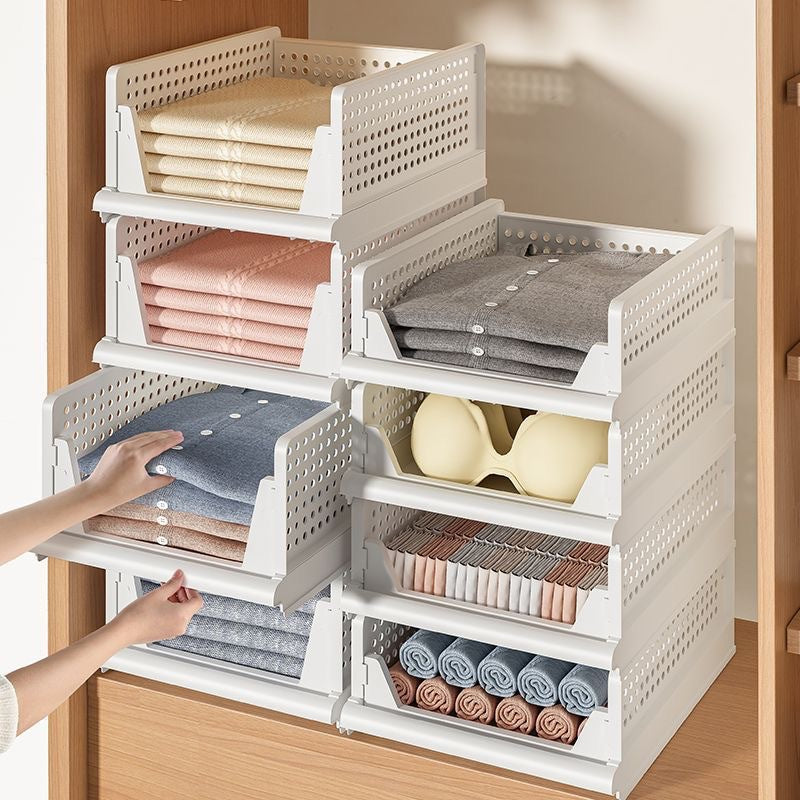 Faltbare Kleiderschrank-Aufbewahrungsbox, ausziehbar