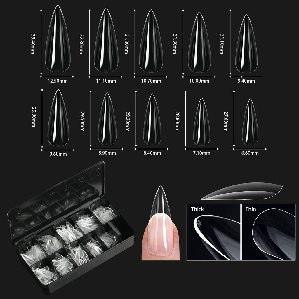 Transparente Nagel-Tips