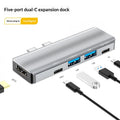 USB-C Docking-Station 6-in-1 · HDMI + USB-Hub