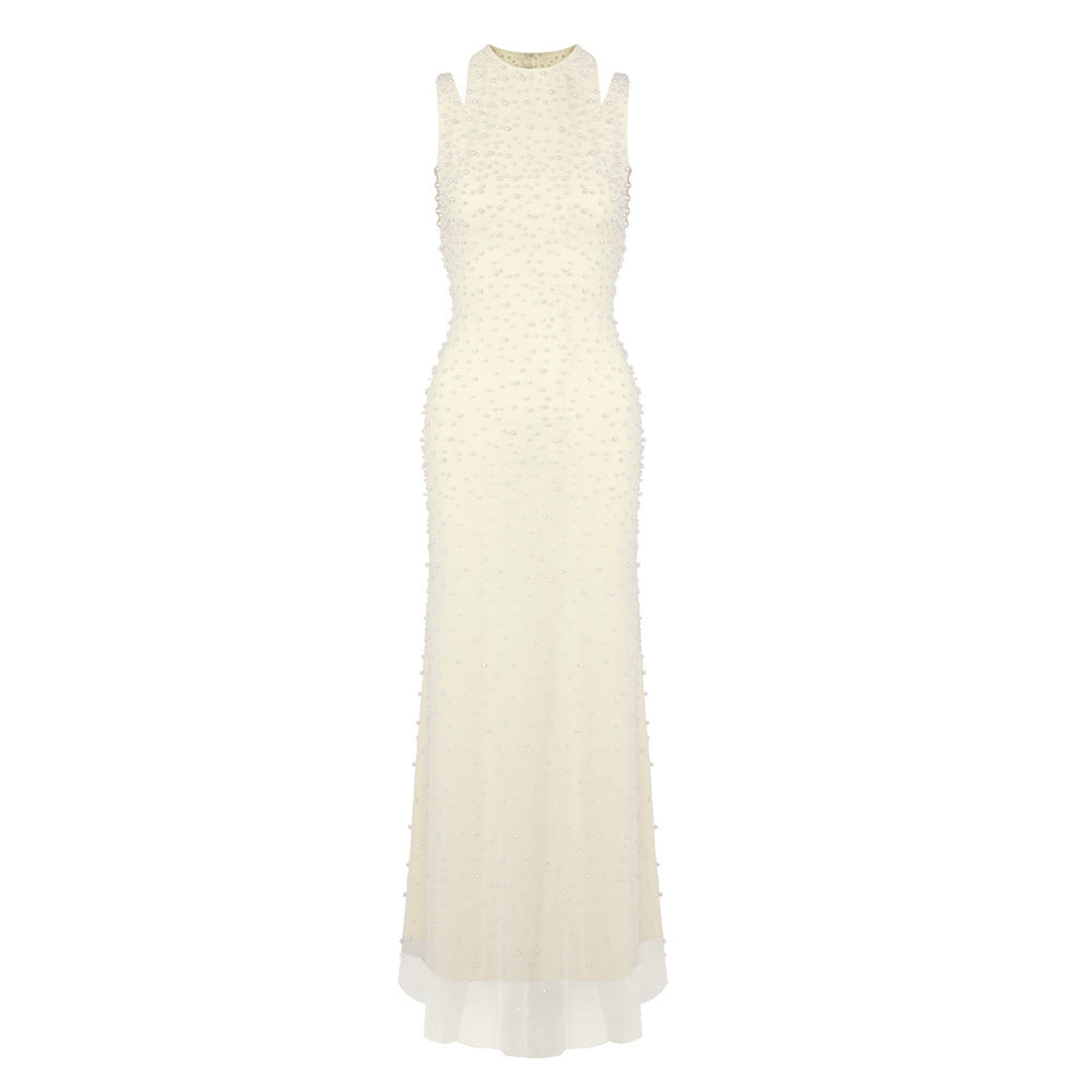 Perlen-Off-Shoulder-Kleid – Bild 7 | LuxeStyle