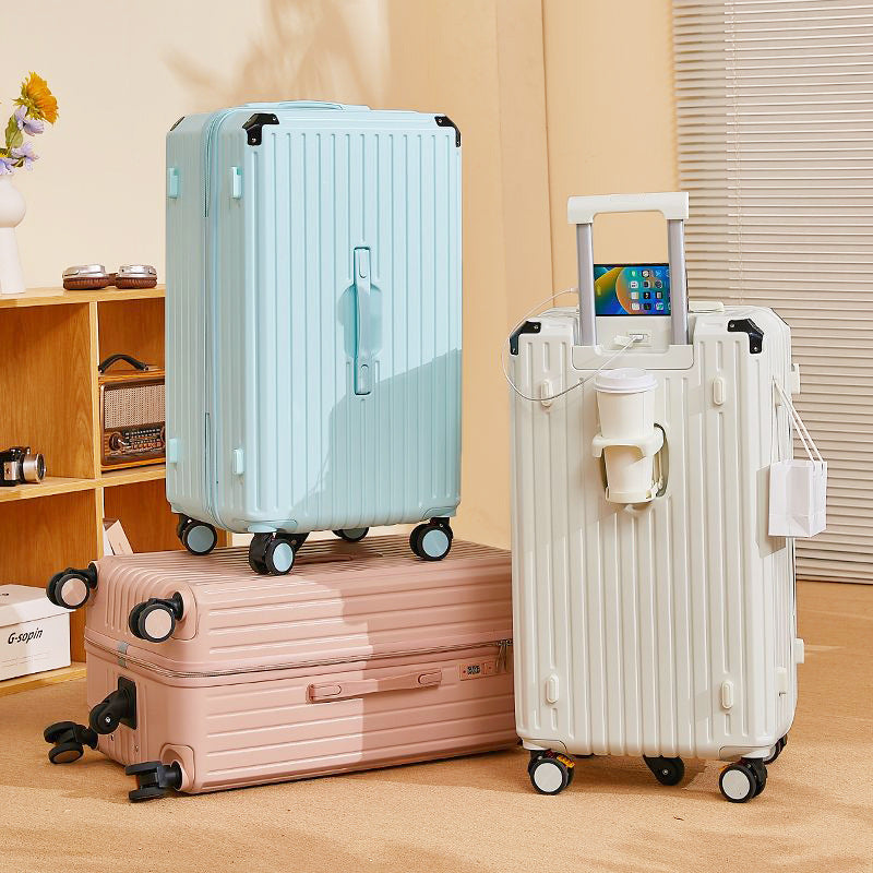 Trolley Koffer mit universellen Rollen