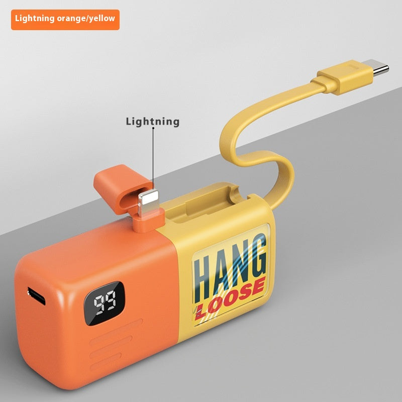Mini Powerbank mit Digitalanzeige
