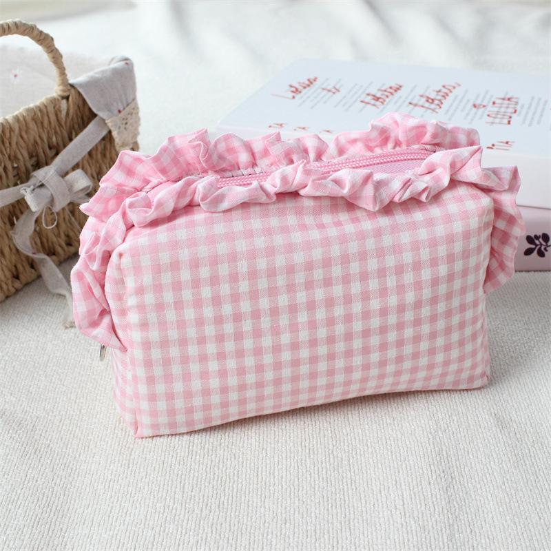 Plissiertes Karo-Etui mit grosser Kapazität – Bild 16 | LuxeStyle