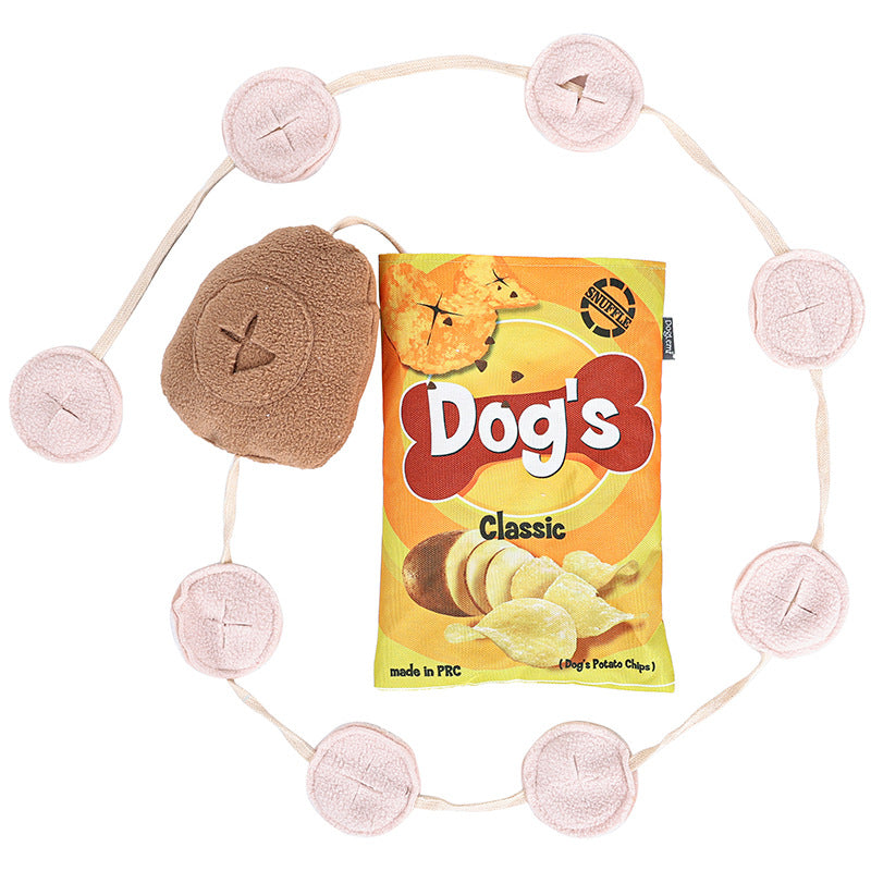 Kuschel-Chipsspielzeug