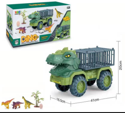 Dinosaurier-Fahrzeug-Spielzeugset für Kinder – Bild 2 | LuxeStyle
