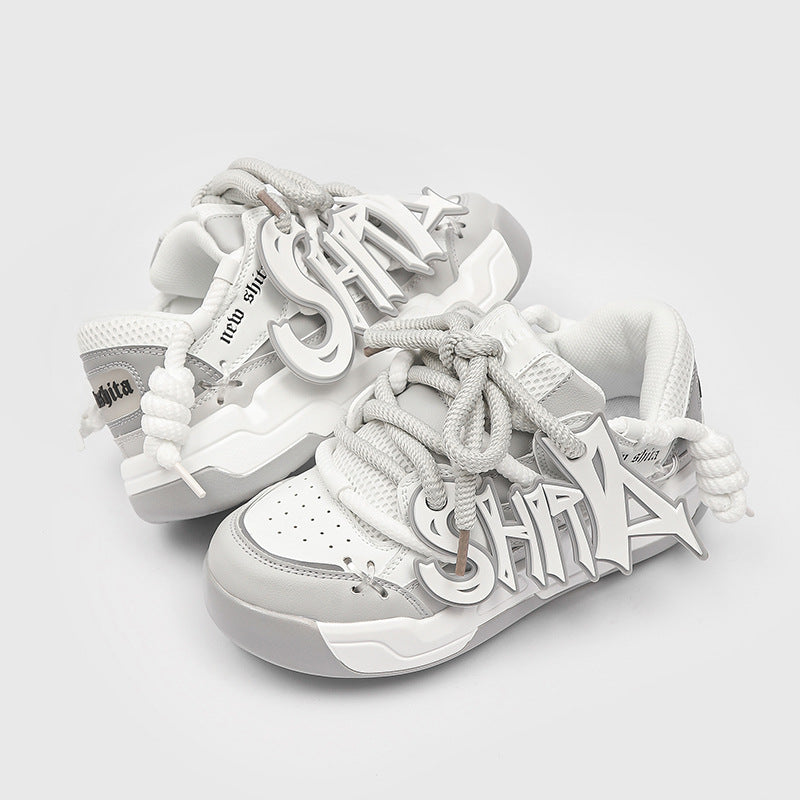 Plateau-Sneaker aus Denim und Canvas – Bild 6 | LuxeStyle