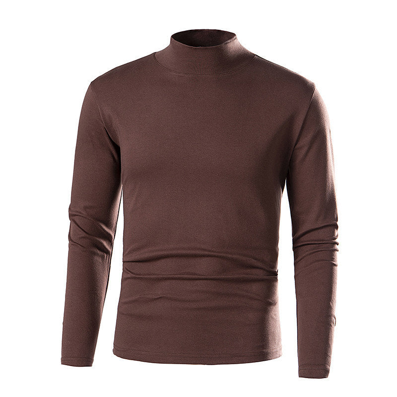 Herren-Turtleneck, Slim-Fit, langärmlig