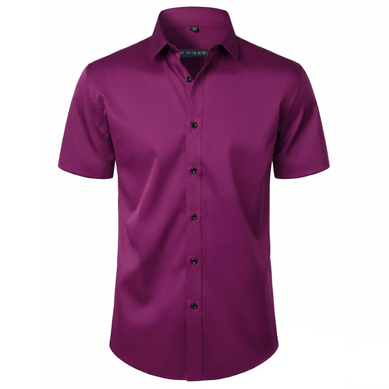 Unifarbener Stretch-Cardigan für Herren – Bild 11 | LuxeStyle