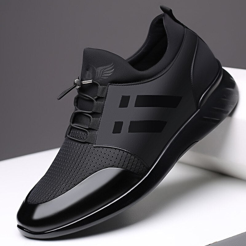 Herren Freizeit-Sneaker mit 8cm Innenabsatz