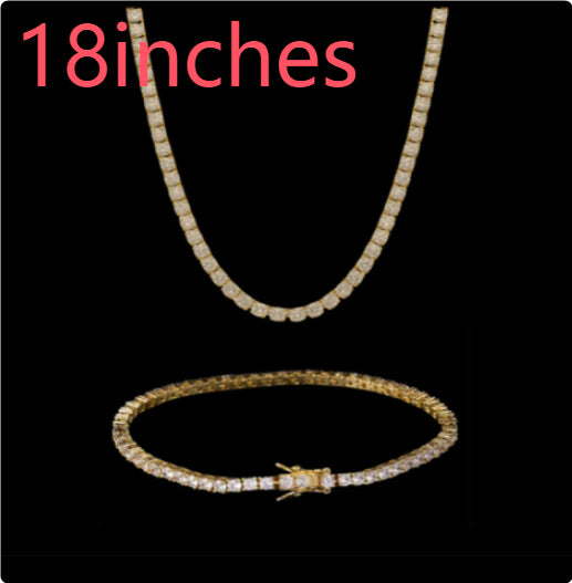 Herrenarmband mit Zirkonia, 3mm – Bild 3 | LuxeStyle