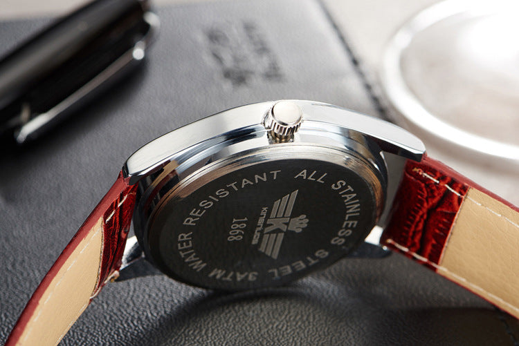 Herrenuhr mit Kalender und Edelstahlarmband | LuxeStyle