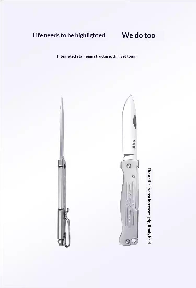 Swedwood Taschenmesser aus Stahl – Ansicht 7