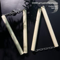 Nunchaku Holz-Modell mit Messing-Ornamenten