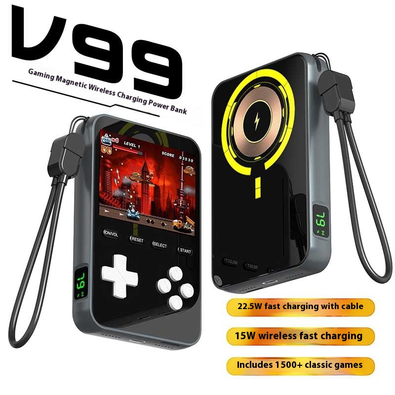 Magnetische Wireless Power Bank für Gaming – Ansicht 2