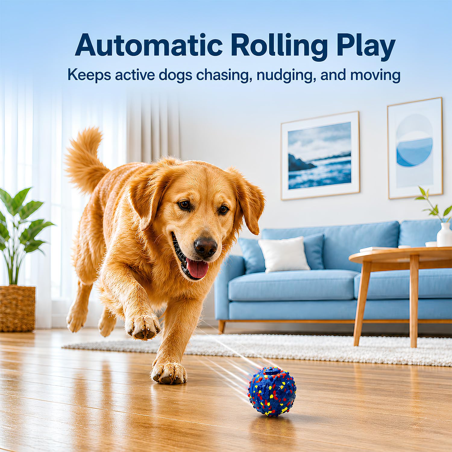 Smart Interaktiver Ball für Hunde