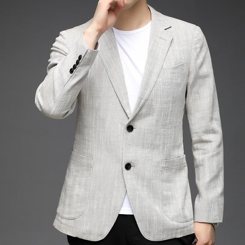Eleganter Langarm-Blazer mit Anzugkragen