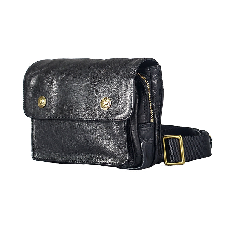 Multifunktionale Leder-Brusttasche für Herren | LuxeStyle