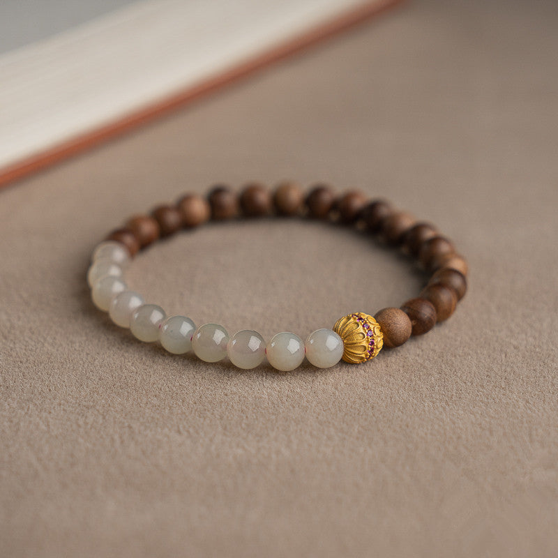Tigerstreifen-Perlenarmband aus Lao Shan Tan | LuxeStyle