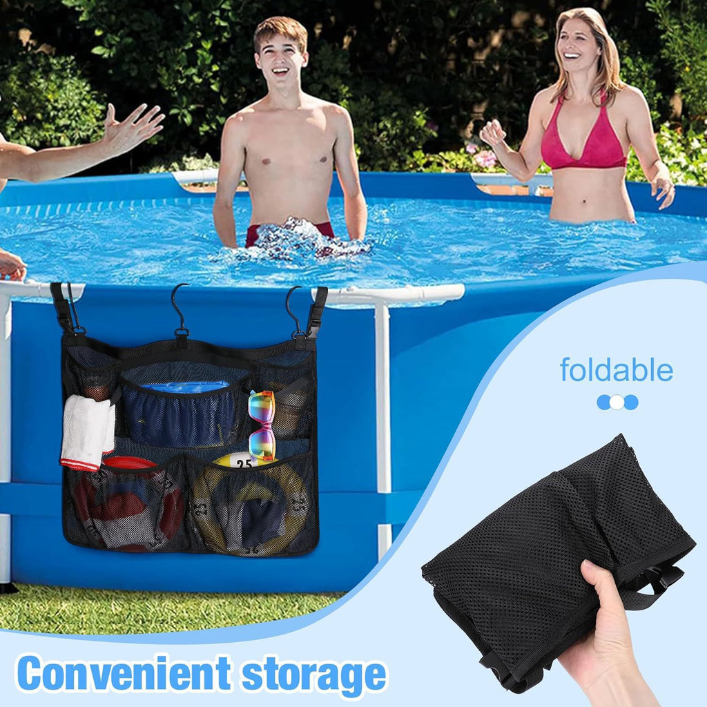 Netz-Buggy-Tasche für Poolzubehör – Bild 5 | LuxeStyle