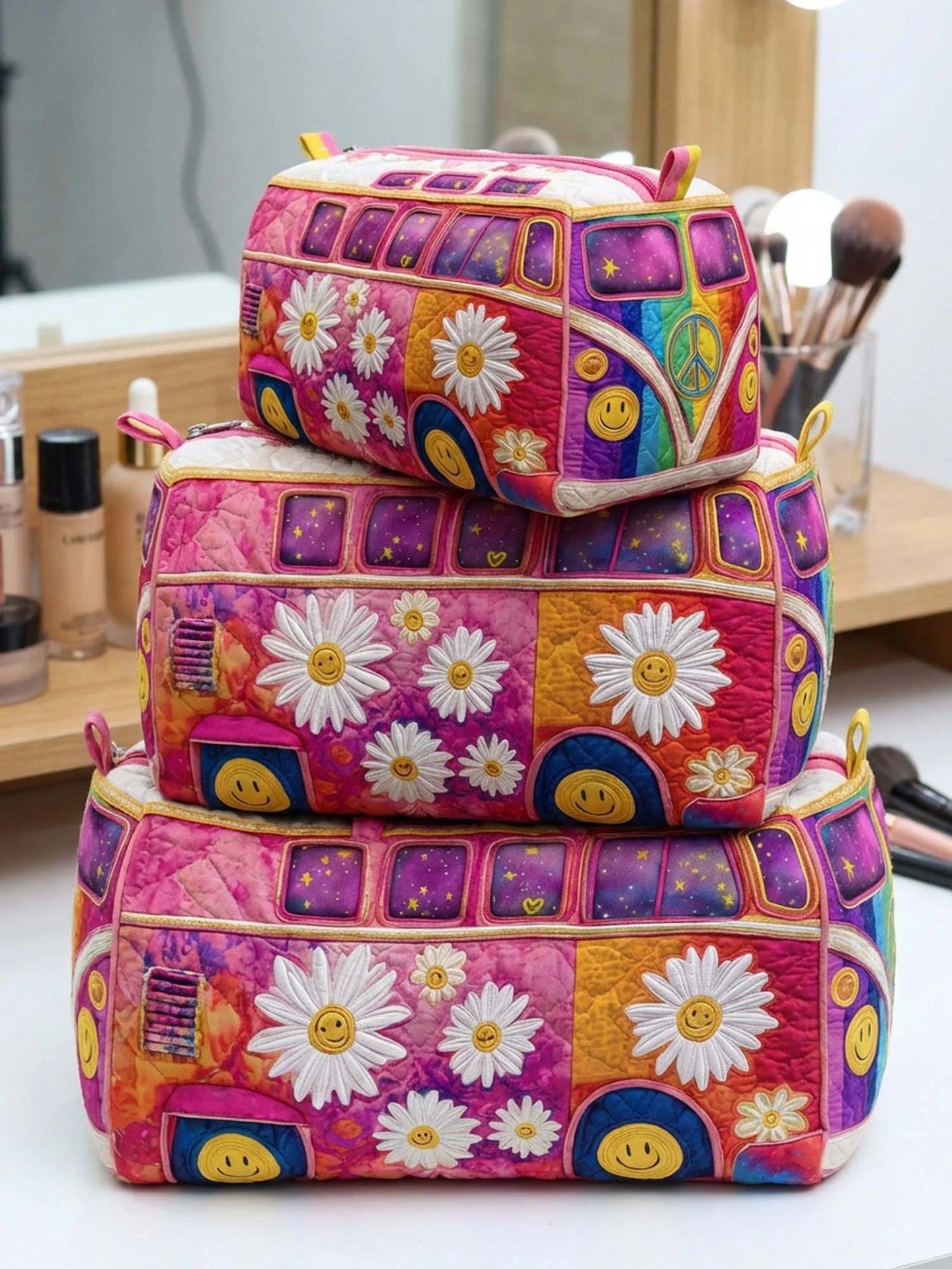 Aufbewahrungsset mit Druckmotiv