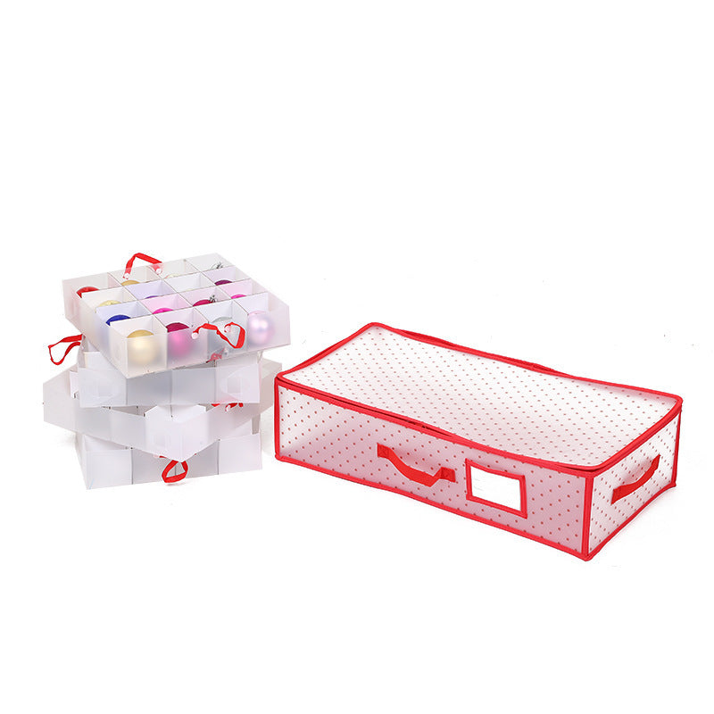 Weihnachtsornamenten-Aufbewahrungsbox mit Schalen – Bild 6 | LuxeStyle