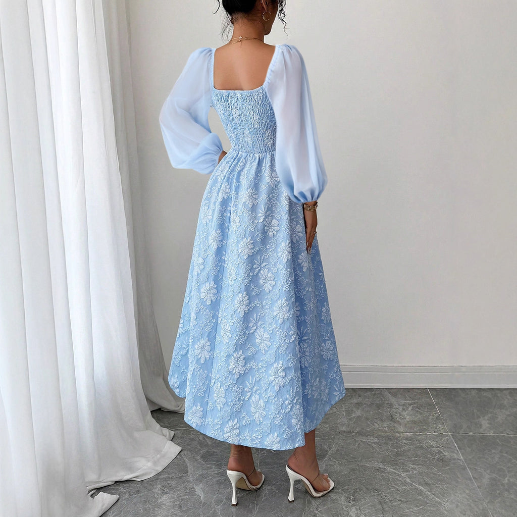 Chiffon-Kleid