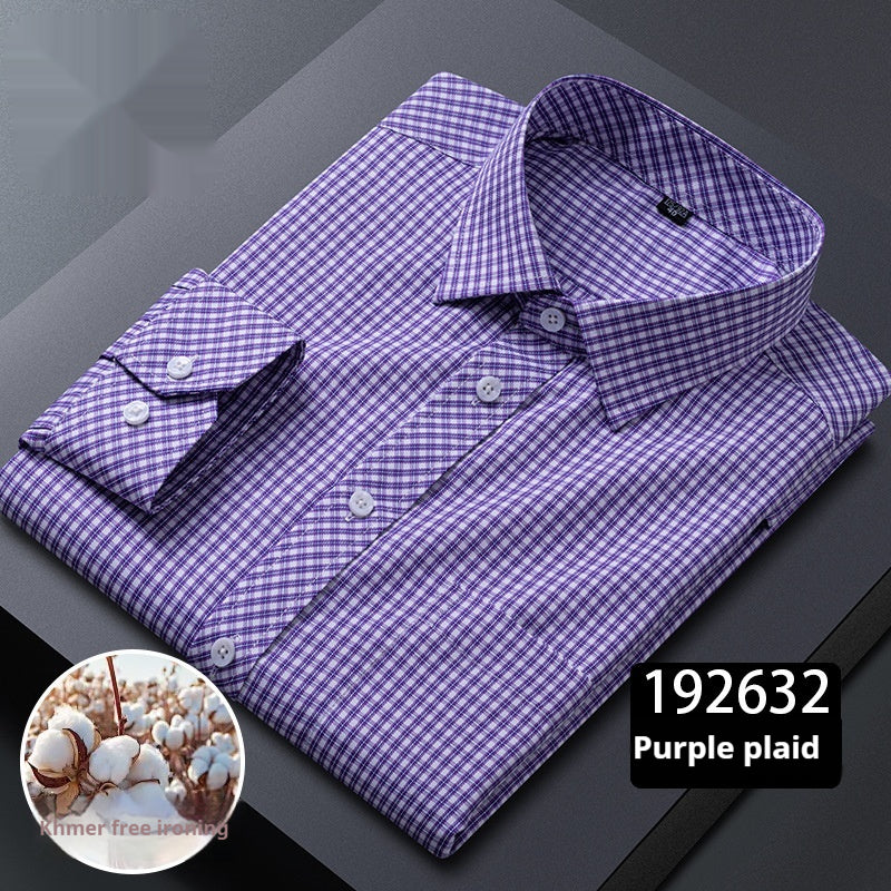 Herren Langarmhemd mit Karomuster – Bild 6 | LuxeStyle