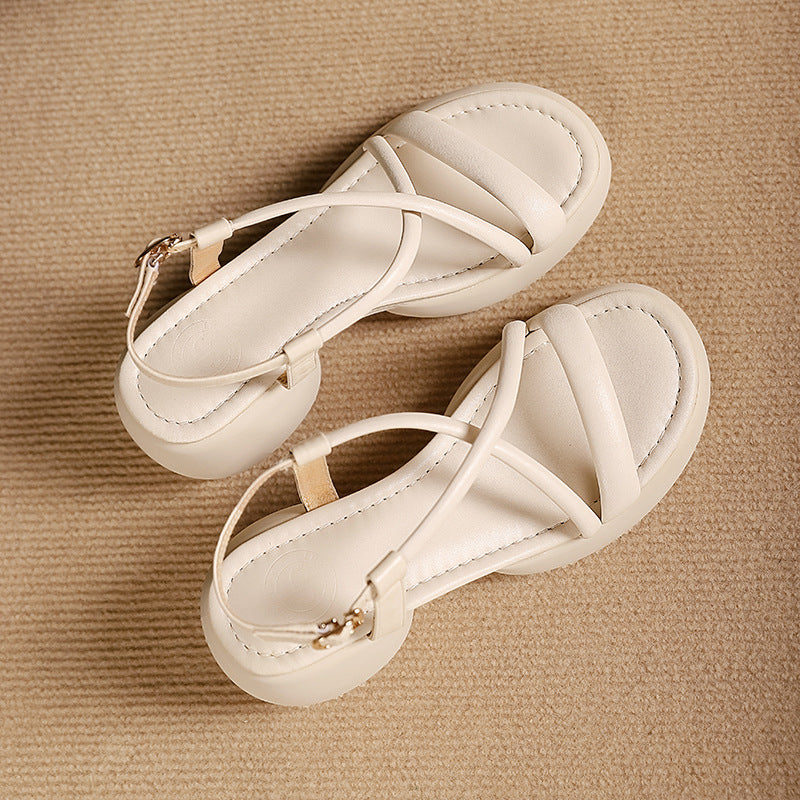 Sandalen mit Riemchen und Chunky-Absatz – Bild 8 | LuxeStyle