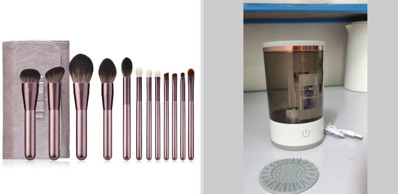 Elektr. Make-up-Bürstenreiniger mit USB