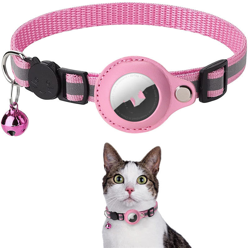 Reflektierender Wasserdichter Halter für AirTag Haustierhalsband