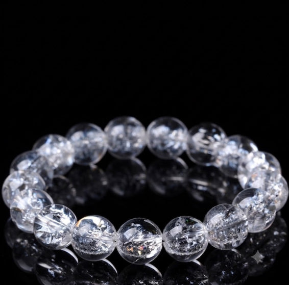 Himalaya Bergkristall Perlenarmband