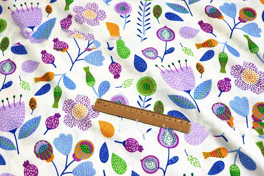 Baumwollstoff Twill "Infatuated Incense" | LuxeStyle
