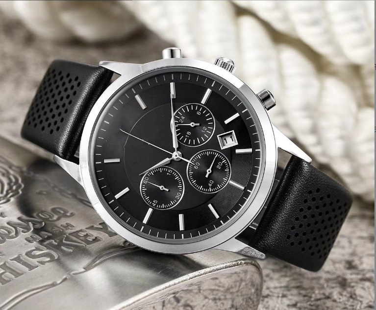 Herren Quarzuhr mit Kautschukarmband | LuxeStyle