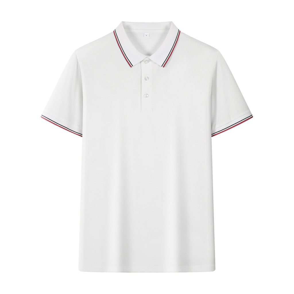 Herren Polo-Shirt aus Perlbaumwolle – Bild 4 | LuxeStyle