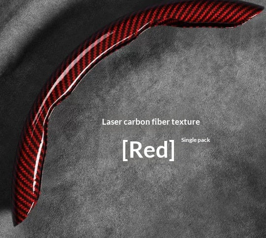 Carbon-Faser Lenkradbezug Clip-on Griffe
