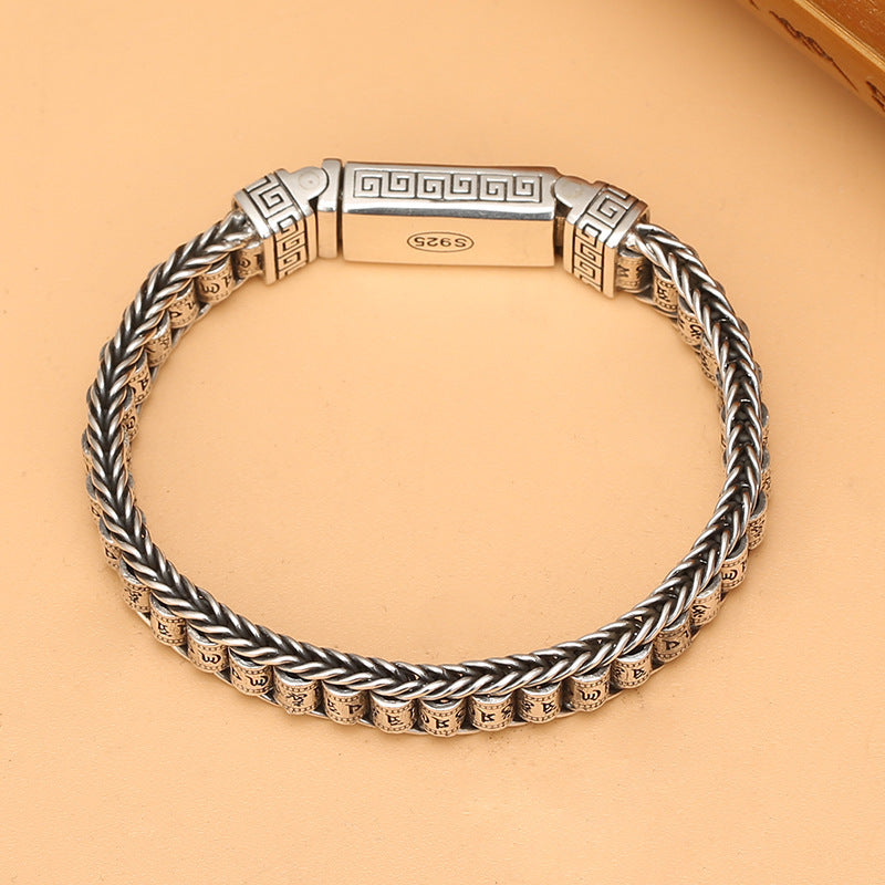 Handgeflochtener Mantra-Armband – Bild 1 | LuxeStyle