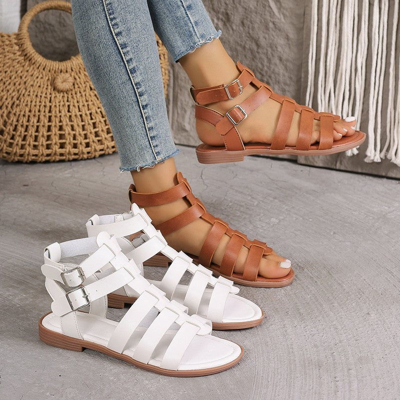 Damen-Sandalen mit Blockabsatz – Bild 3 | LuxeStyle