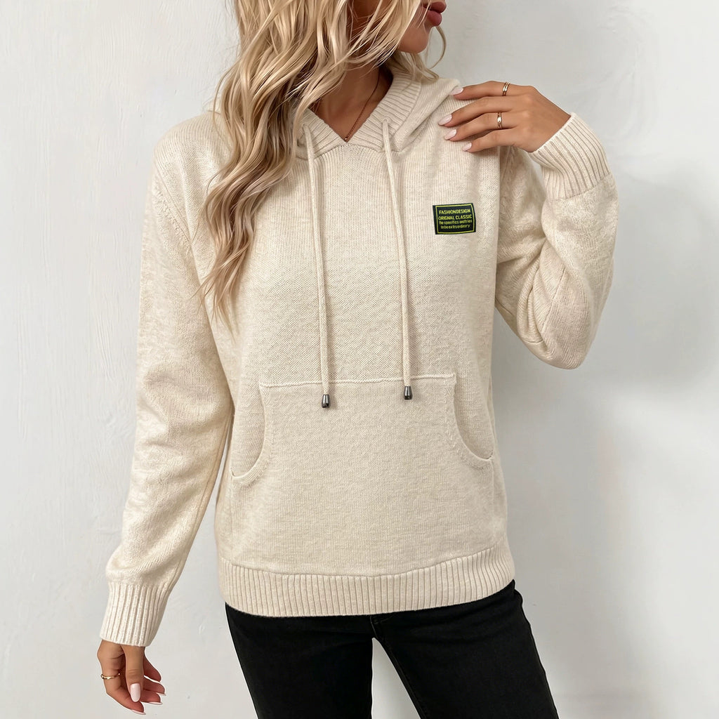 Kapuzenpullover Strickpullover