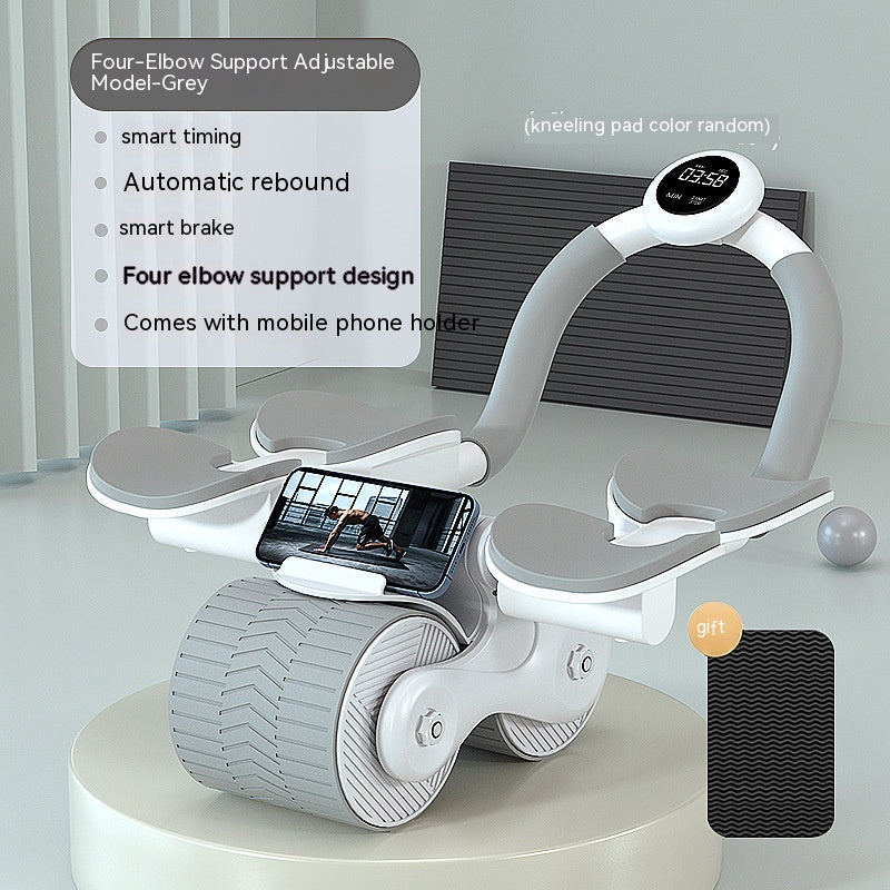 Ellbogenstütze Bauchtrainer mit automatischem Rückzug – Bild 15 | LuxeStyle
