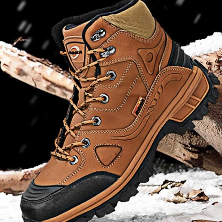 Wärmende Winterstiefel für Herren