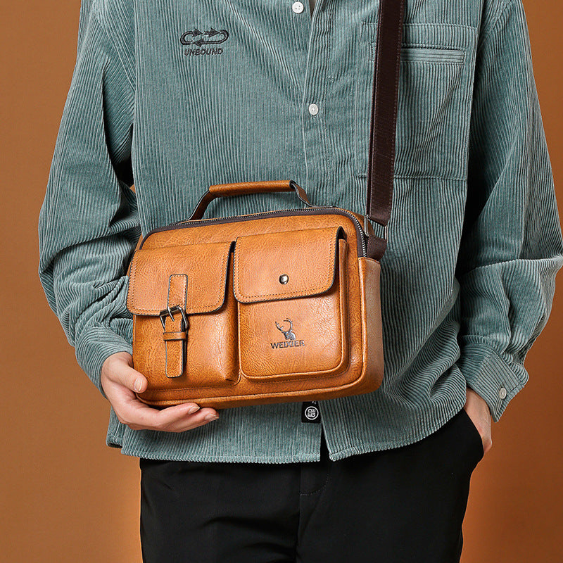 Grosse Rucksacktasche mit Schiebereissverschluss – Bild 4 | LuxeStyle