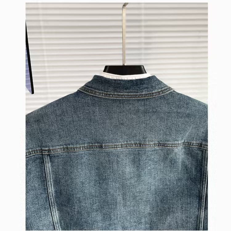 Herren Jeansjacke im Slim Fit – Ansicht 2